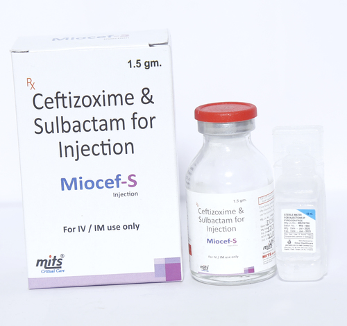 Ceftizoxime and Sulbactam Injection By MITS HEALTHCARE PRIVATE LIMITED