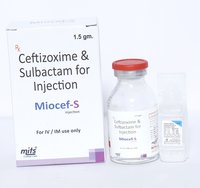 Ceftizoxime and Sulbactam Injection
