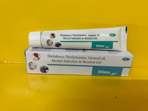 Fast-Acting Pain Reliever Diclofenac Menthol Gel
