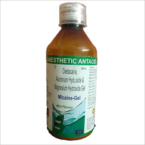 Oxetacaine Aluminium Hydroxide And Magnesium Hydroxide Gel Manufacturer