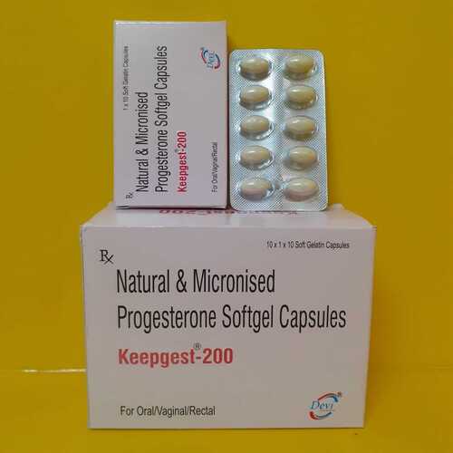 Progesterone Capsule - Drug Type: General Medicines