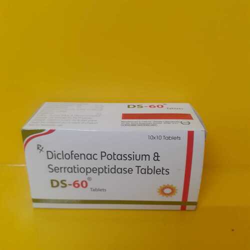 Diclofenac potassium serratipeptidase