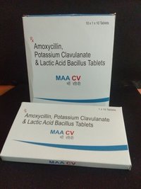 Amoxycillin, Potassium Clavulanate And Lactic Acid Bacillus Tablet