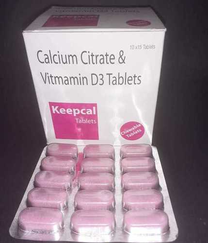 Calcium Citraate And Vitamin D3 Tablet