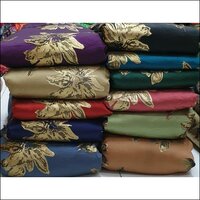Big Flower Brocade Fabric - 100 cm Length, 44 to 60 Inch Width | Washable, Versatile Use, Various Light & Dark Colors Available