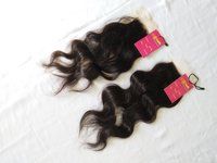 Raw Unprocessed Cuticle Aligned Natural Wavy Transparent Lace Closure Hair