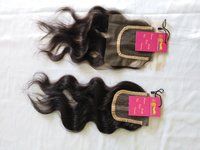 Top Quality Raw Virgin Natural Wavy Transparent HD Lace Closure Hair