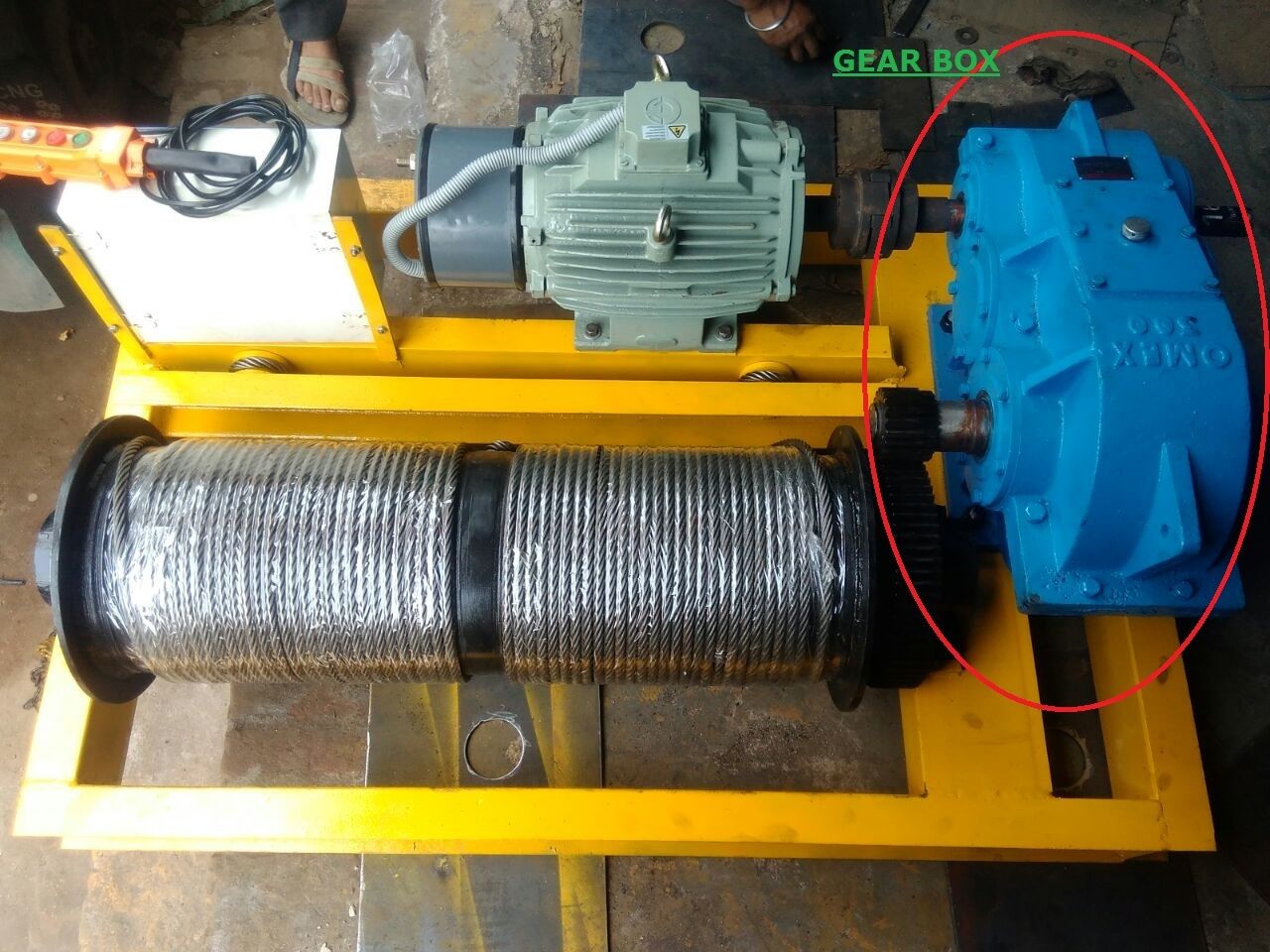 Electric Winch Machine