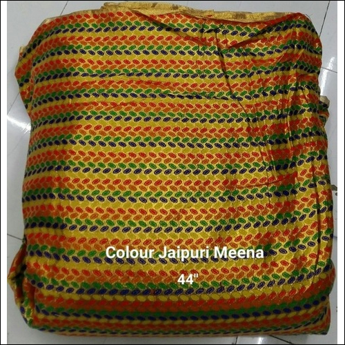 Colour Jaipuri Meena Fabric