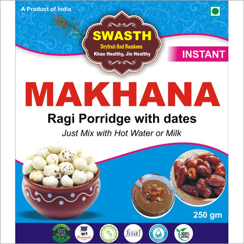 Ragi Porridge With Dates Makhana Grade: A