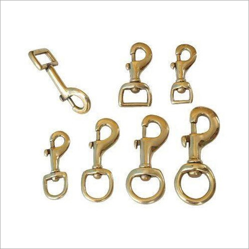 Durable Solid Brass Snap Hook
