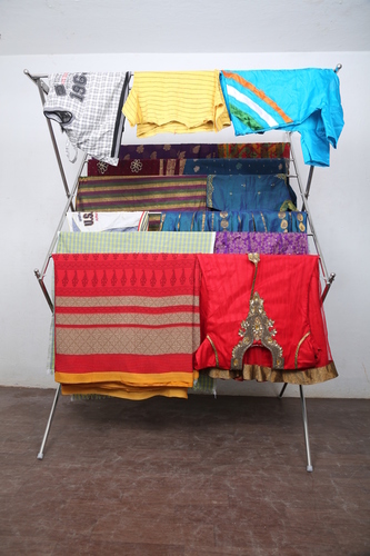 Silver Home Use Cloth Dryer Foldable Stands Manufacturer In Tiruppur