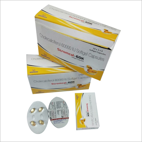 Cholecalciferol 60000 Iu Softgel Capsules General Medicines
