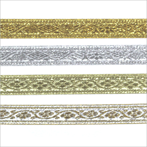 Available In Different Color Zari Metallic Lace