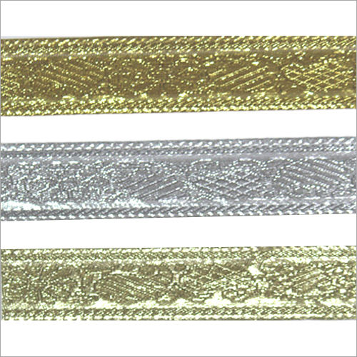 1.25 Metallic Lace