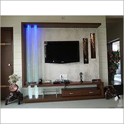 Wooden LCD TV Unit By MOM'S PRIDE KITCHENS