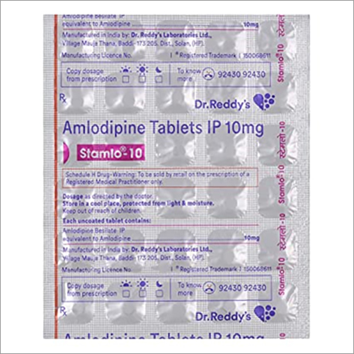 Amlodipine 10 mg Tablets