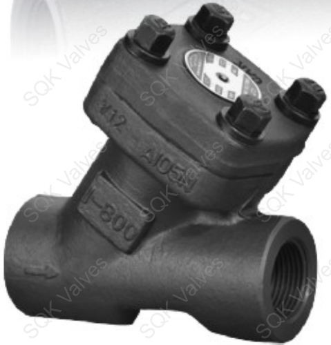 SQK Y Pattern Swing Check Valve By SQK VALVES FITTINGS & AUTOMATION PRIVATE LIMITED