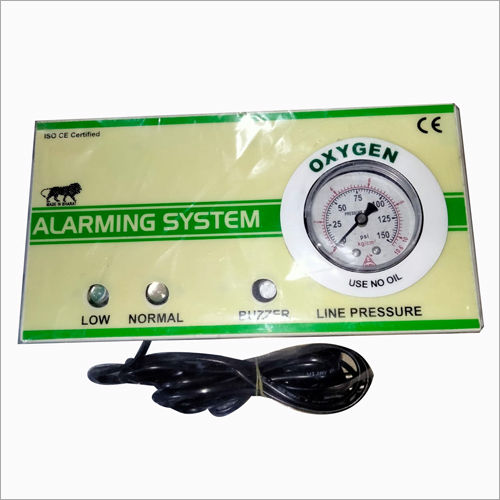 Single Line Alarm With Pressure Gauge