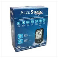 Accusure Simple Blood Glucose Monitor With 25 Strips