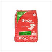 Multicolor Large Pack Of 10 Wetex Supreme Adult Diaper