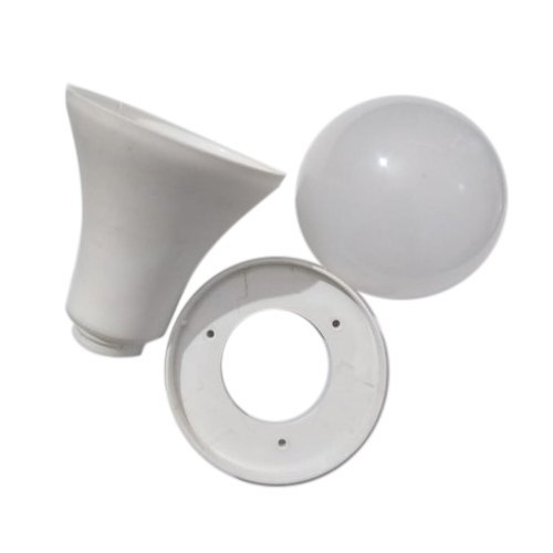 65mm AC DC Housing - Aluminium Body, White Color | Pack of 1000 Kozon Brand Components