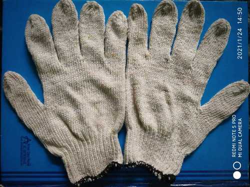 White Industrial Cotton Gloves By TRENDY MICROBIAL SOLUTIONS