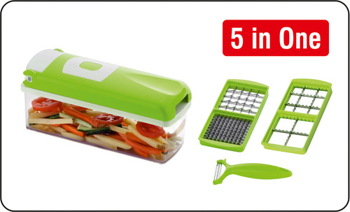 Multi Color Chopper & Cutter (5 In One)