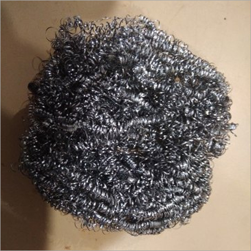 Stainless Steel Dish Scrubber - Durable Stainless Steel Material | Long Working Life, Ideal for Household Use