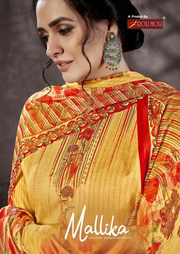Roli Moli Mallika Vol-5 Dress Material