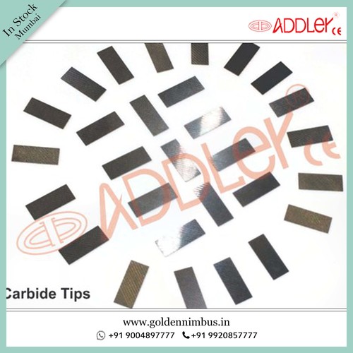 Addler Carbide Tips Dimension(L*W*H): 5 X 5 X 10 Inch (In)