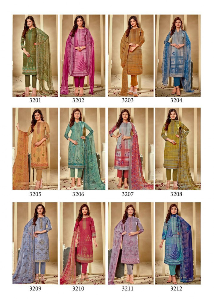 Punjabi Kudi Vol-32 Indonasia Cotton Fancy Dress Material Catalog