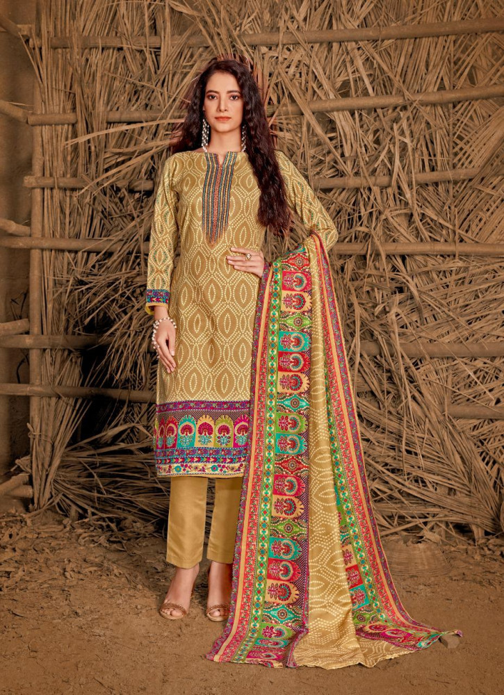Shiv Gori Silk Mills Jubaida Vol-4 The Premium Kashmiri Wool Winter Suits Catalog