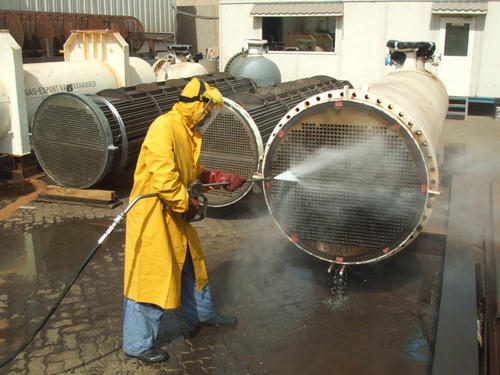 Industrial Boiler-Condenser-Evaporator-Heat Exchanger Tube Cleaners Services Flow Rate: 35 Lpm