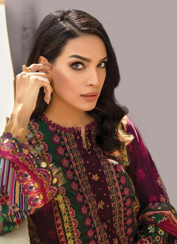 Multi Color Iris Vol-8 Pakistani Style Karachi Print Salwar Suits Catalog