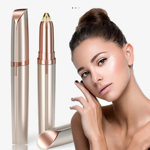 Buy Flawless Brows Eyebrow Hair Remover  Electric Eyebrow Trimmer Builtin  Light Painless Hair Remover for Women Finishing Touch Laser Eyebrow Pencil  White Online at desertcartINDIA