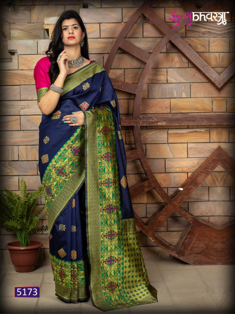 Shubhvastra Minakari Vol-1 Banarasi Silk Festival Wear Saree Catalog