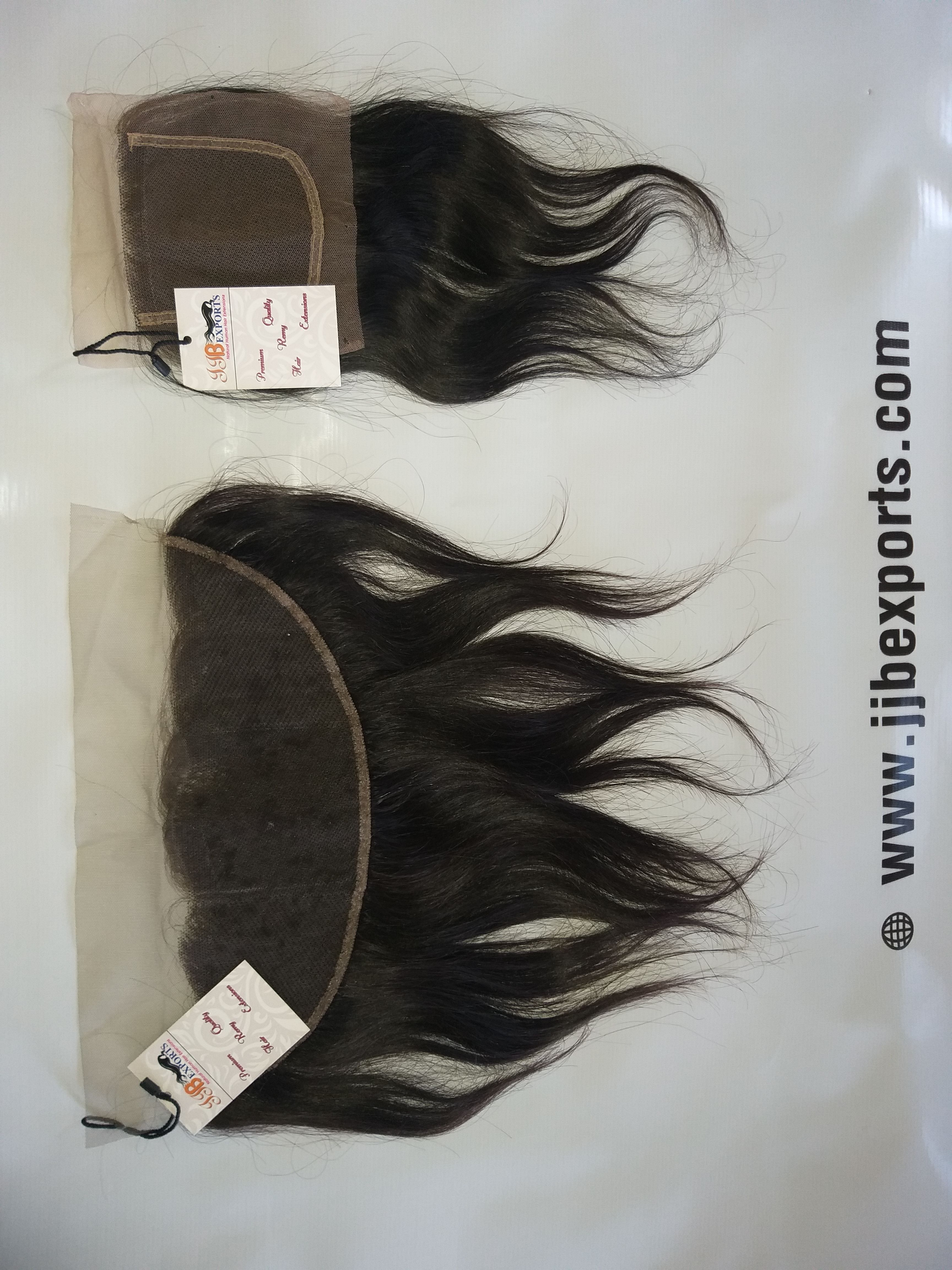 Natural Indian Virgin Swiss Transparent Hair Frontal Closure