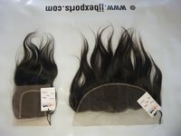 Natural Indian Virgin Swiss Transparent Hair Frontal Closure