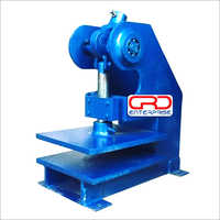 Second Model Manual Slipper Cutting Machine