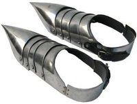 Steel Gothic Armor Shoes - One Pair- Wearable Replica Armor Costume