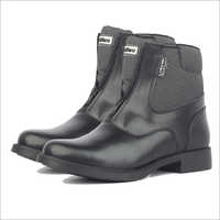 No Fade Mens Black Riding Boots