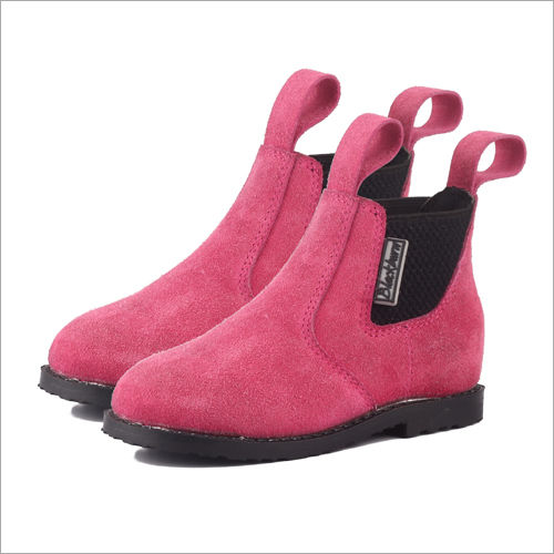 Pink Kids Chelsea Boots