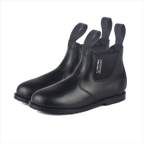 Kids Black High Ankle Boots