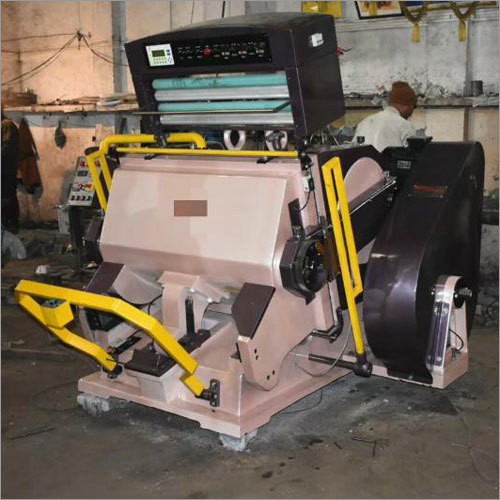 Heavy Duty Platen Die Punching Machine With Leaf(foiling attachment By NEW SANDEEP MACHINE TOOL