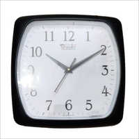 Quartz Wall Clock - Plastic Material, Various Sizes Available | Square Shape, Accurate Quartz Movement