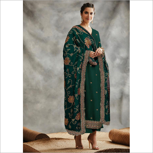 Ladies Kimora Fitoor Silk Base Suit