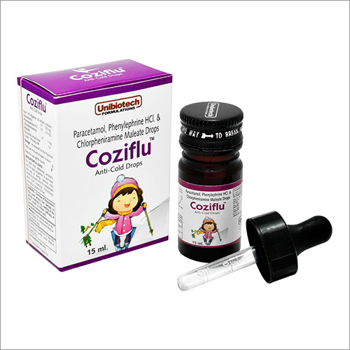 Paracetamol - Phenylephrine HCI and Chlorpheniramine Maleate Drops