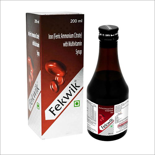Iron (Ferric Ammonium Citrate) with Multivitamin Syrup