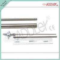 Brand New Addler 10 + 5 Mm Thumb Suction Tube - Steel, 5 X 5 X 10 Inch | Semi-automatic, Laparoscopic Usage, Sterilized, Portable, Waterproof